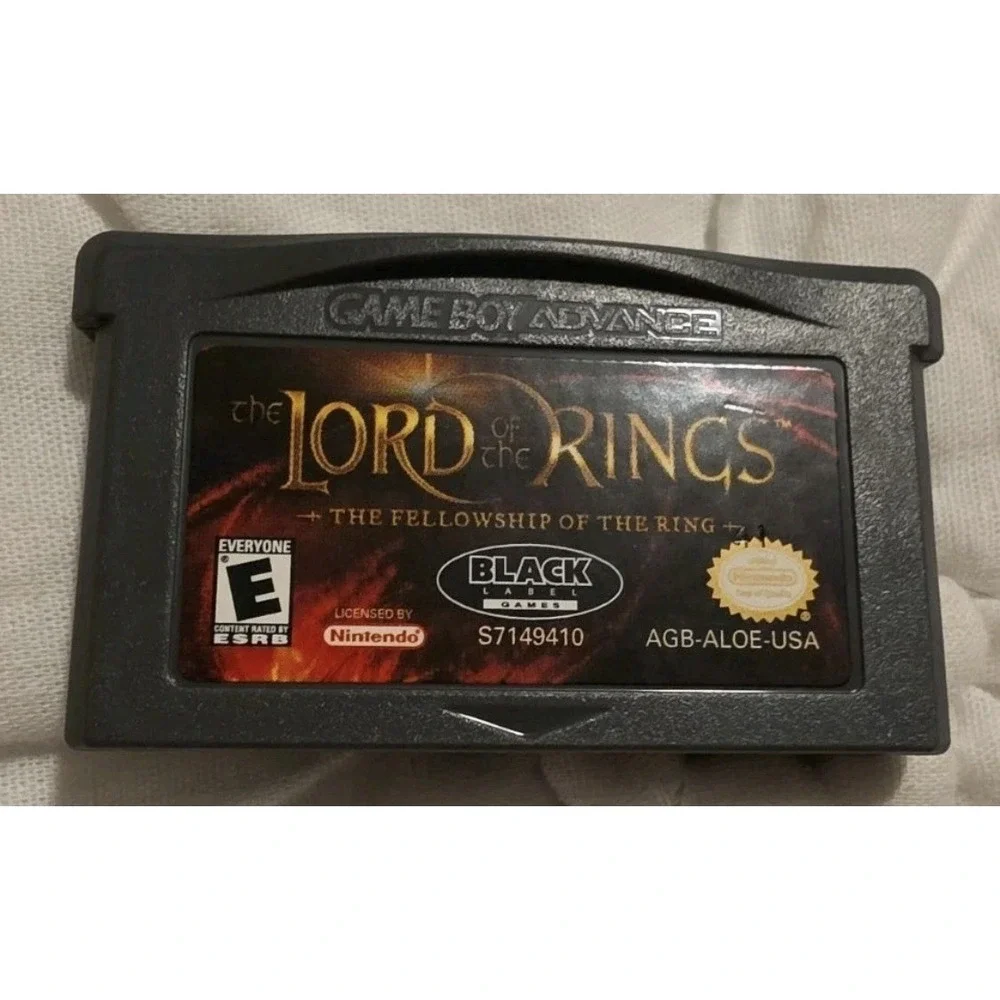 Lord of The Rings: The Fellowship of The Ring Nintendo Game Boy Advance GBA